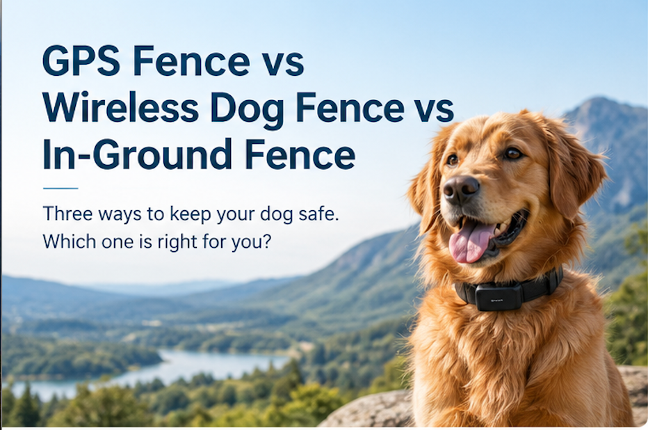 GPS Fence vs Wireless Dog Fence vs In-Ground Fence - The Claw Co.