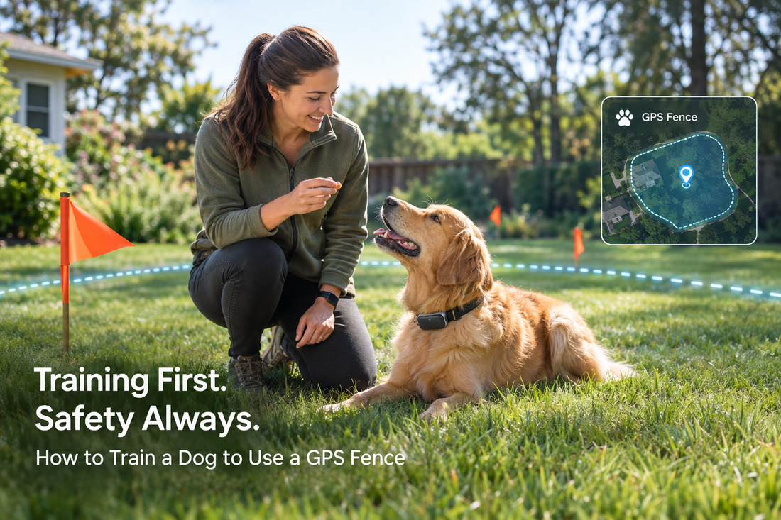 Dog training for safe GPS fence use outdoors - The Claw Co.