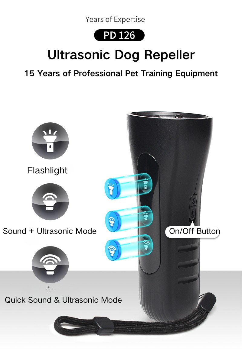 Ultrasonic Dog Repeller PD126