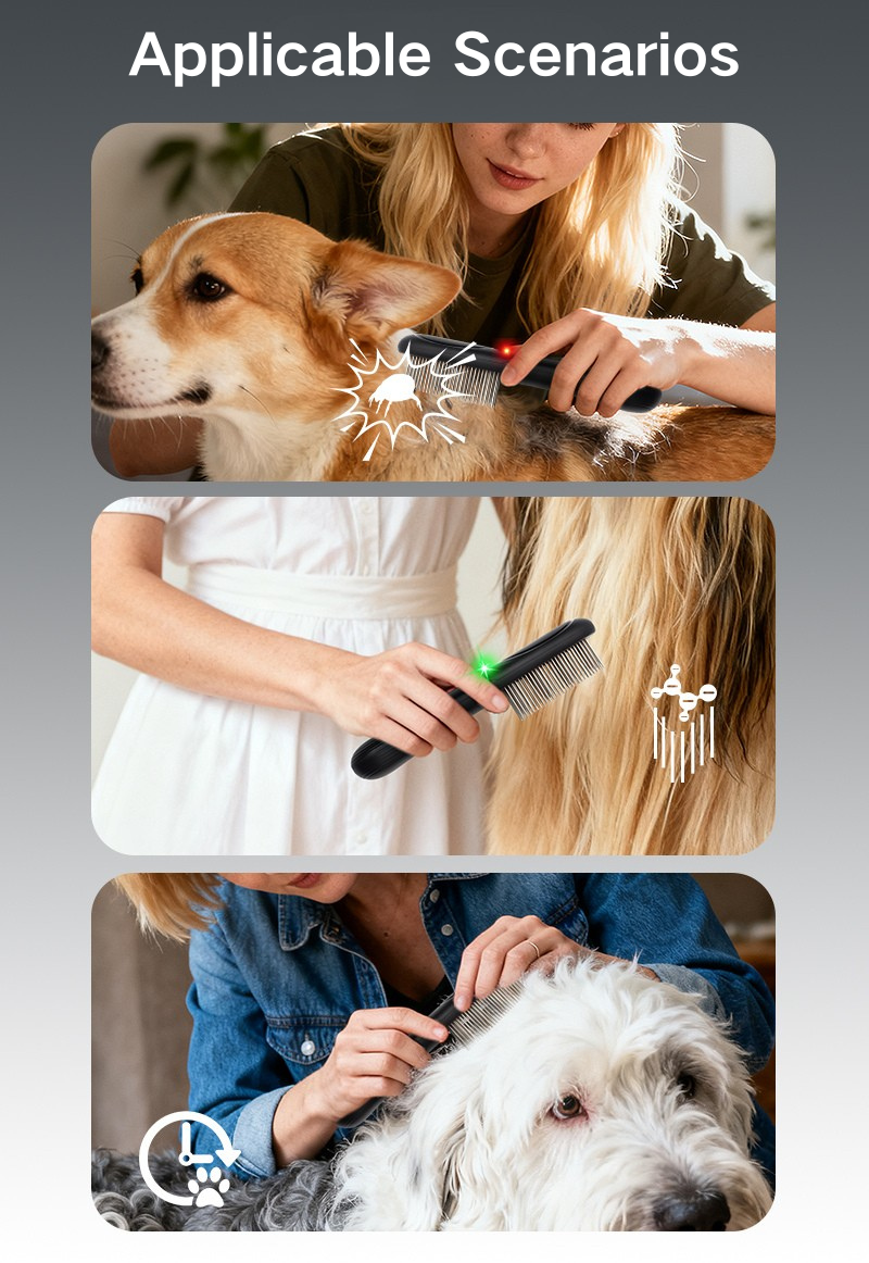 Electric Pet Flea Comb PD166