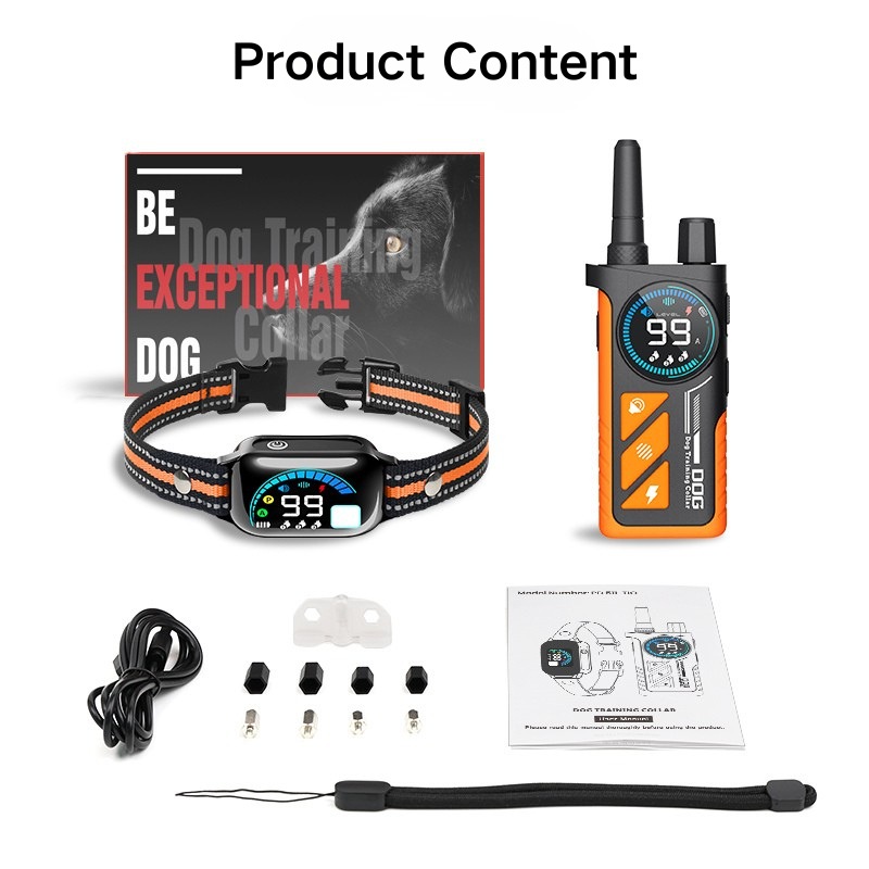 2-in-1 Dog Training Collar & Bark Controller PD511